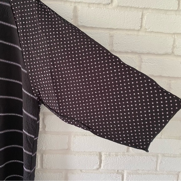 Moonlight Y&S Fashion Design Artsy Blouse Button Back Top Lagenlook Size Large - Picture 4 of 9